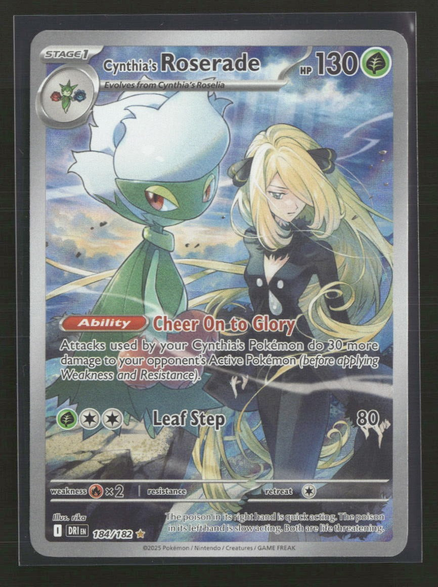 SV10: Destined Rivals Cynthia's Roserade #184/182