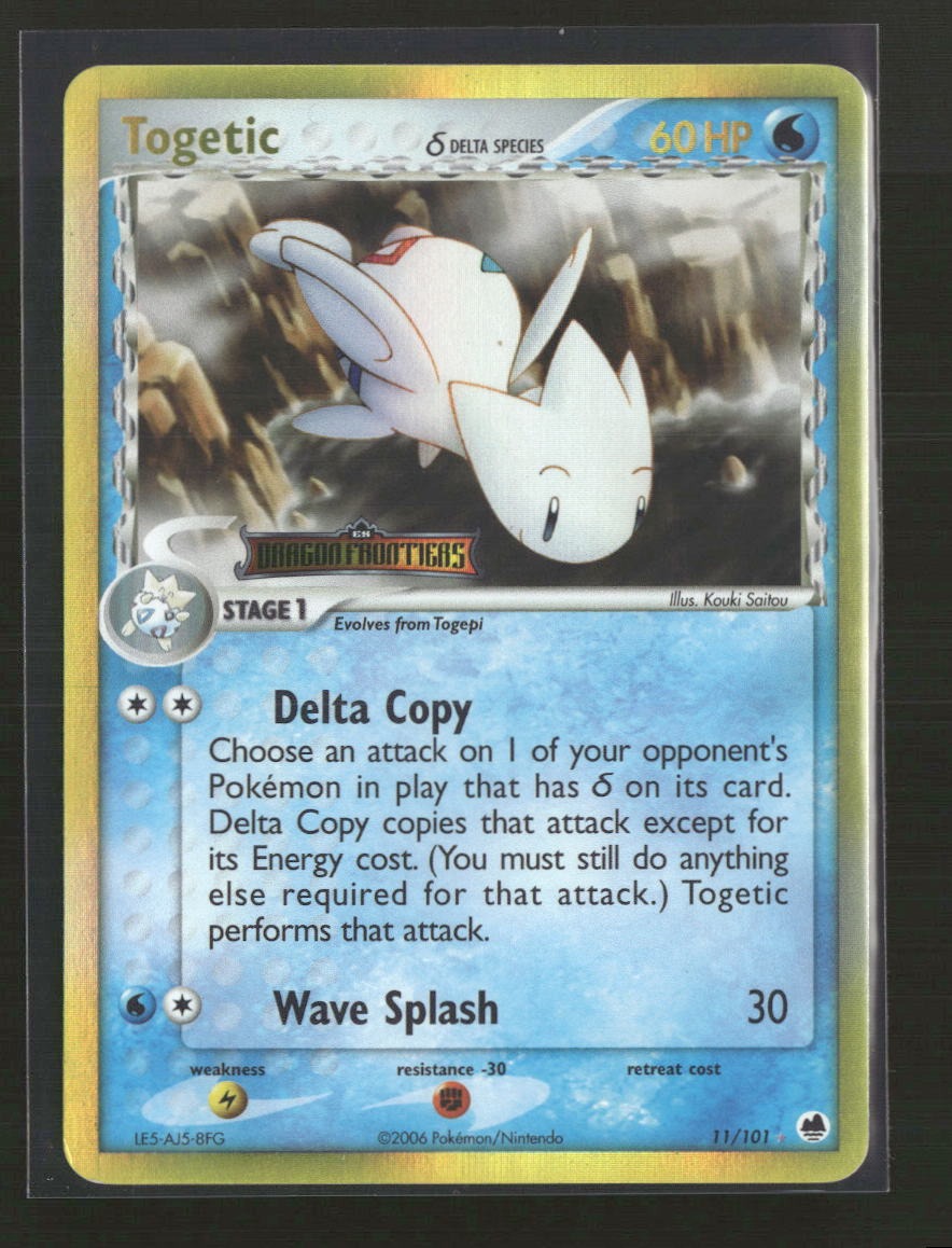 EX Dragon Frontiers Togetic (Delta Species) #11/101