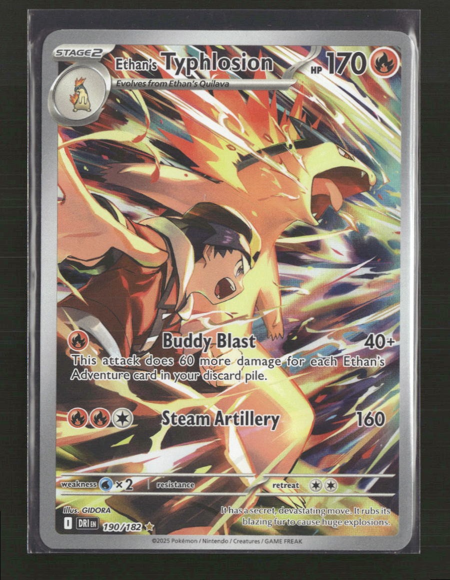 SV10: Destined Rivals Ethan's Typhlosion #190/182
