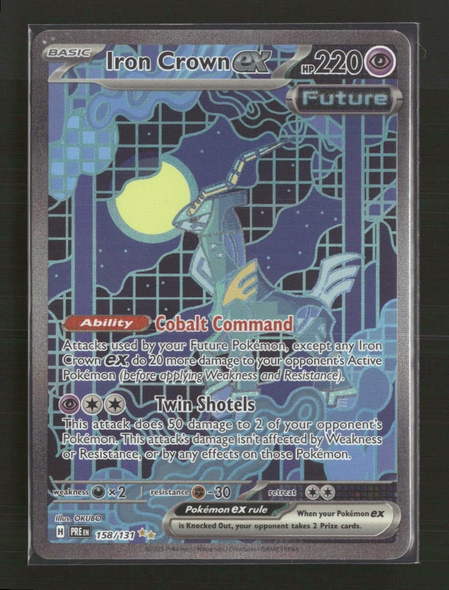 SV: Prismatic Evolutions Iron Crown ex #158/131
