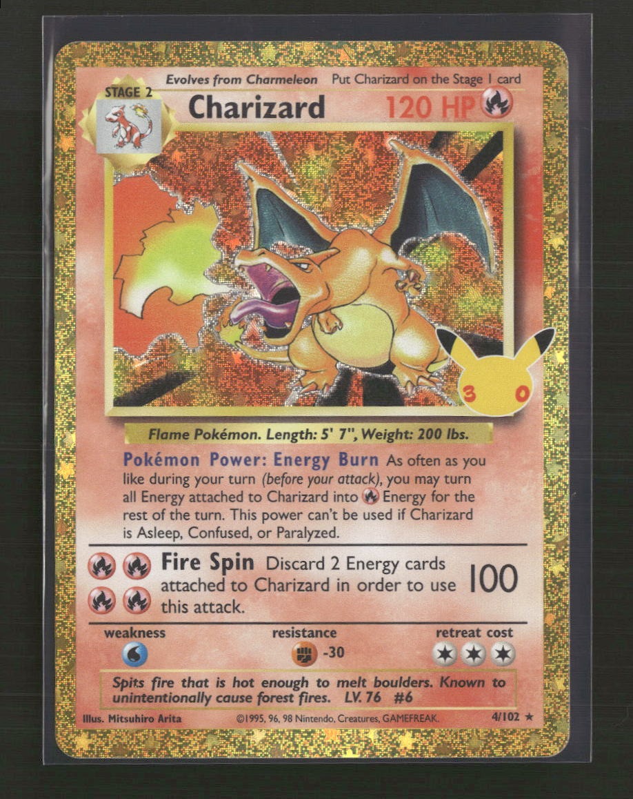 ME: 30th Celebration Classic Collection Charizard #4/102