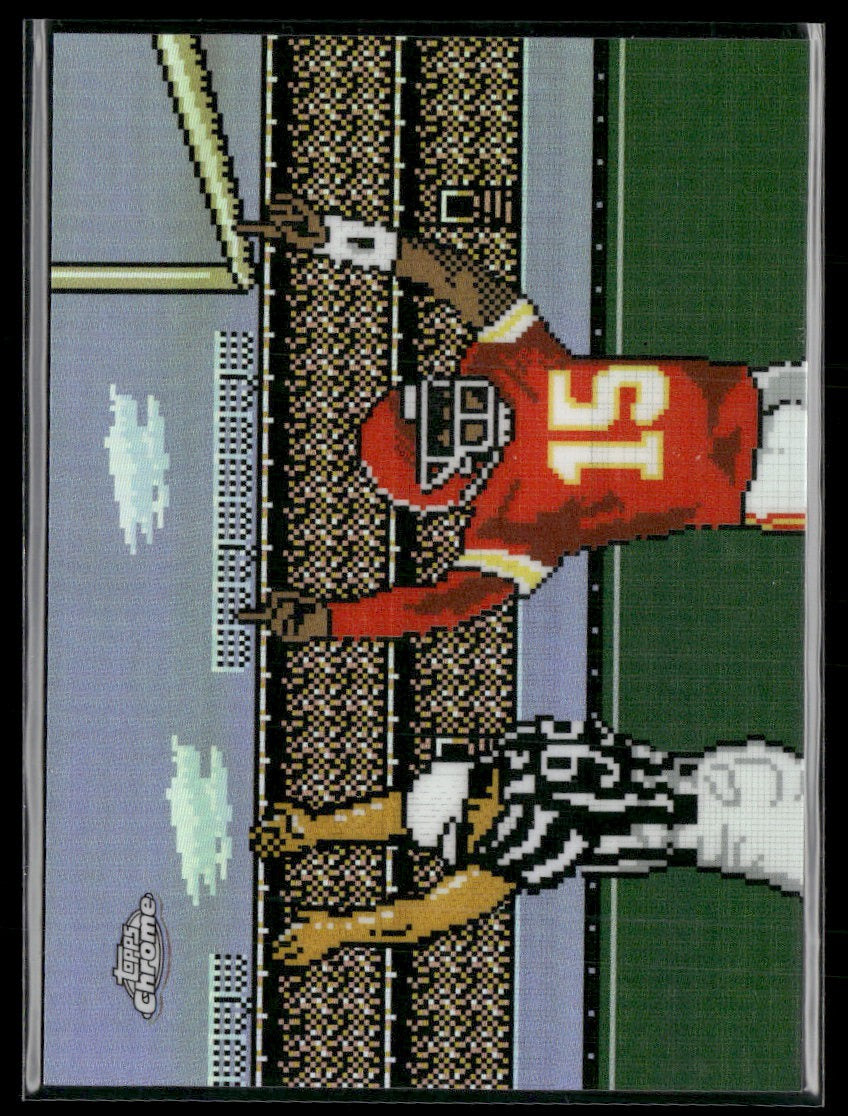 2025 Topps Chrome Tecmo Patrick Mahomes II #TECMO-21