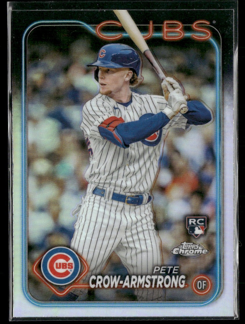 2024 Topps Chrome Logofractor Edition Pete Crow-Armstrong RC #16