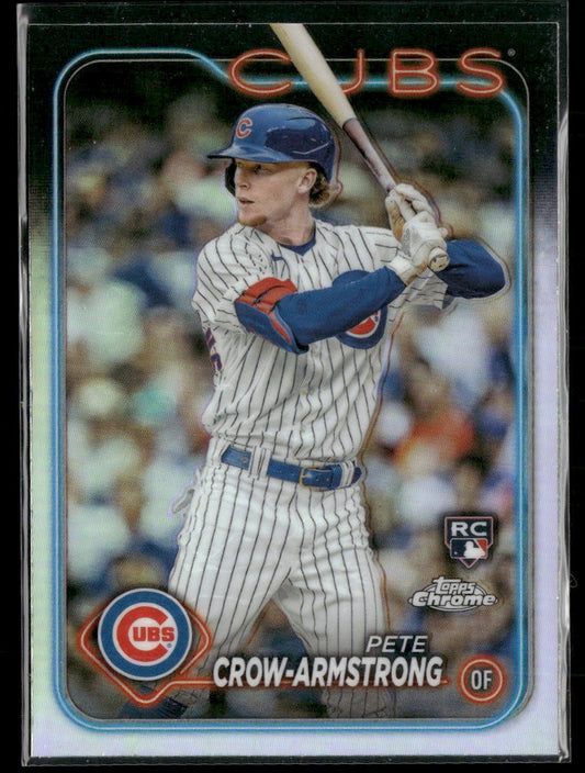 2024 Topps Chrome Logofractor Edition Pete Crow-Armstrong RC #16