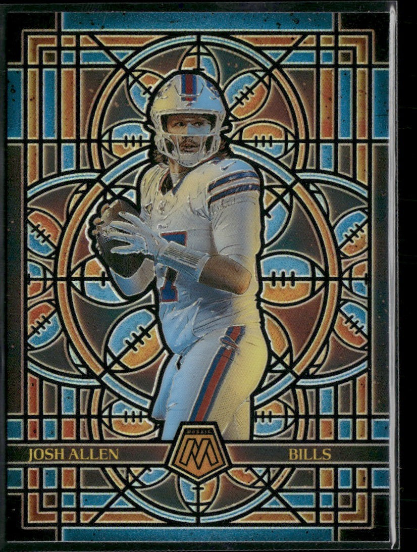 2025 Panini Mosaic Stained Glass Josh Allen #2