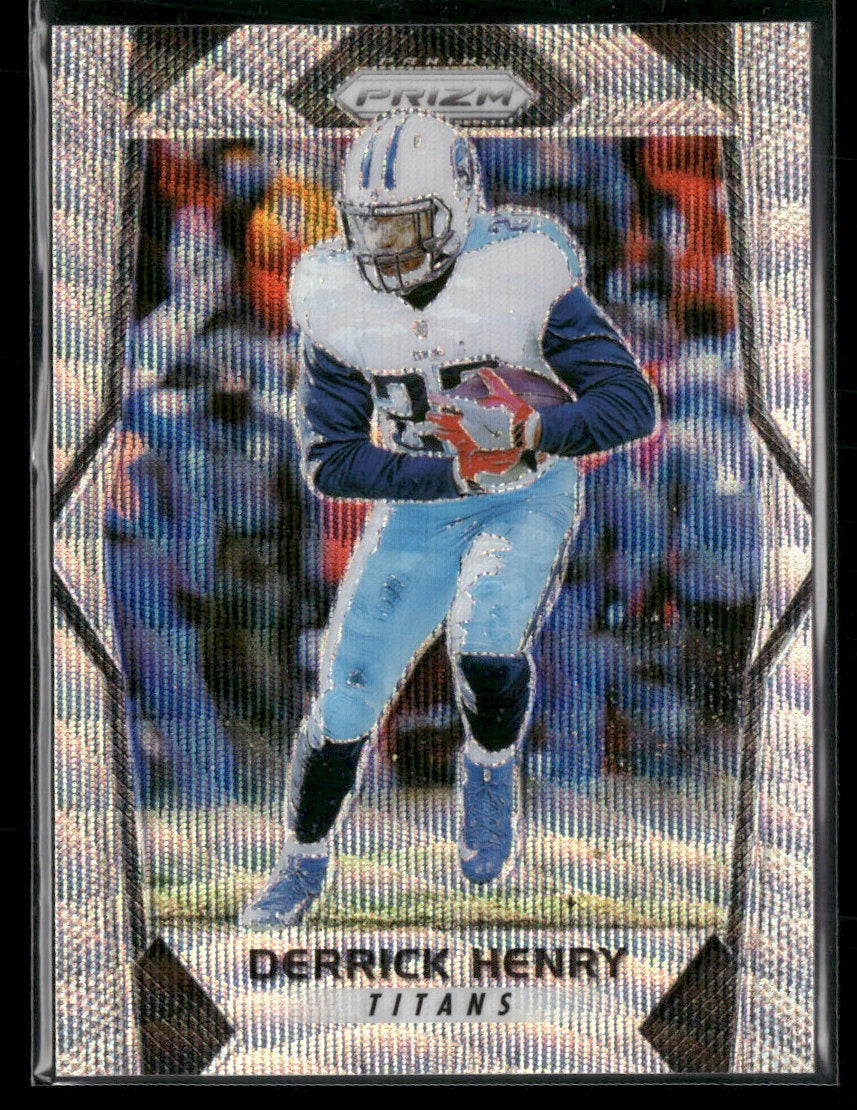2017 Panini Prizm Prizm Blue Wave Derrick Henry #/149 #18