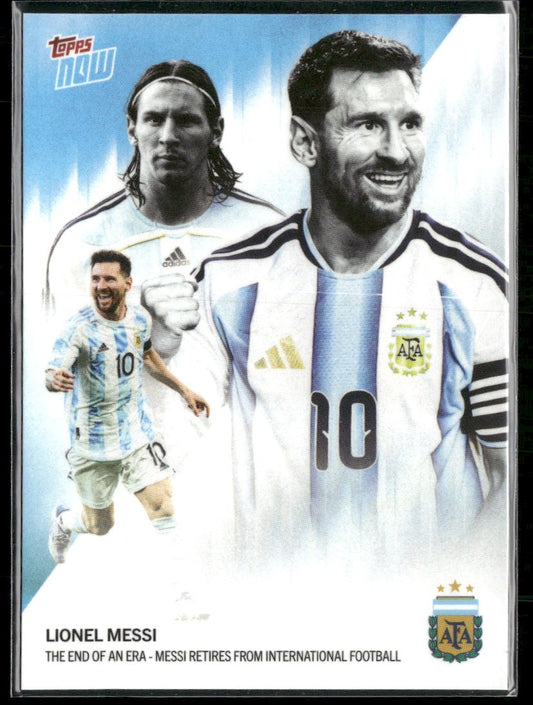 2026 Topps NOW The End of an Era Lionel Messi #