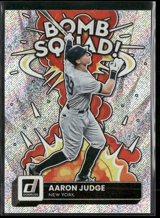 2022 Donruss Bomb Squad Rapture Aaron Judge #BS-6