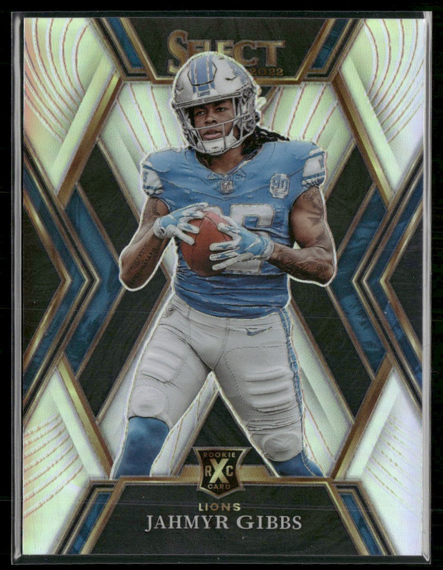2022 Panini Select Silver Prizm Jahmyr Gibbs #508
