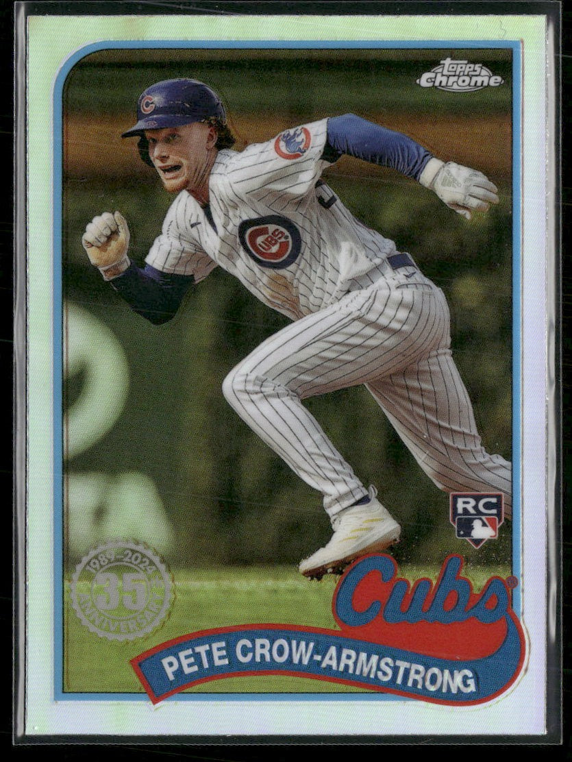 2024 Topps Chrome 1989 Baseball 35th Anniversary Pete Crow-Armstrong #89CB-19