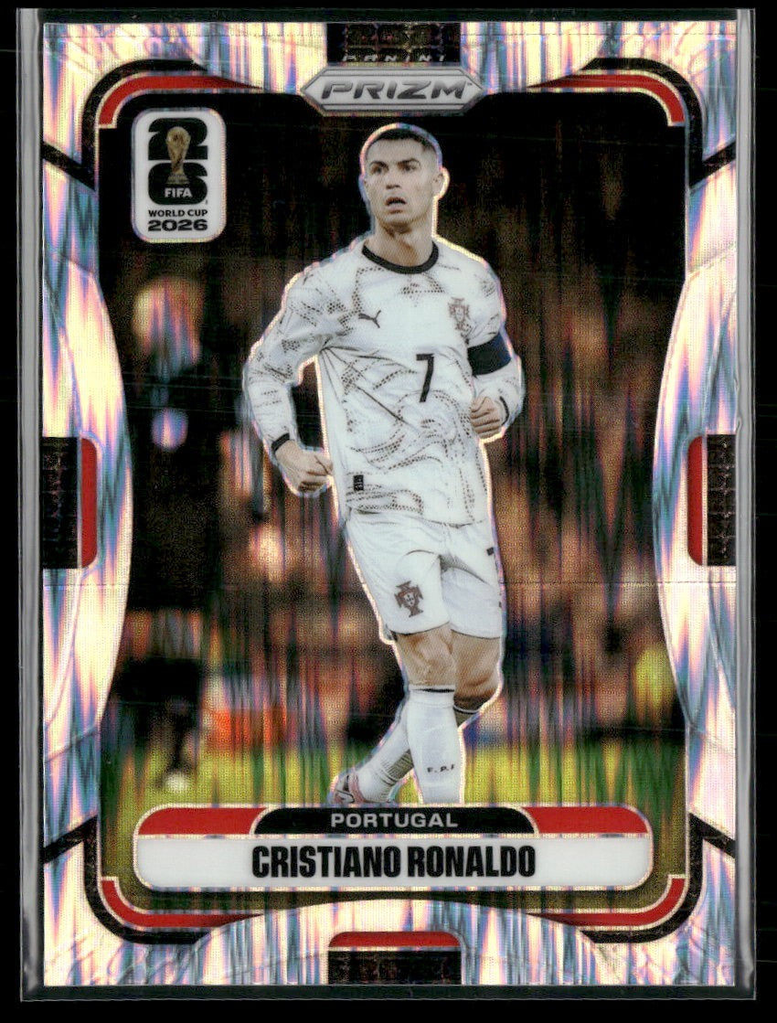 2026 Panini Prizm FIFA World Cup Flash Prizm Cristiano Ronaldo #367