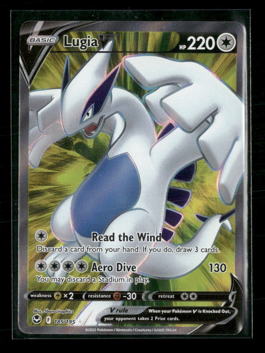 SWSH12: Silver Tempest Lugia V (Full Art) #185/195