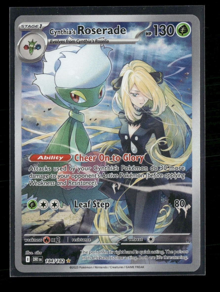SV10: Destined Rivals Cynthia's Roserade #184/182