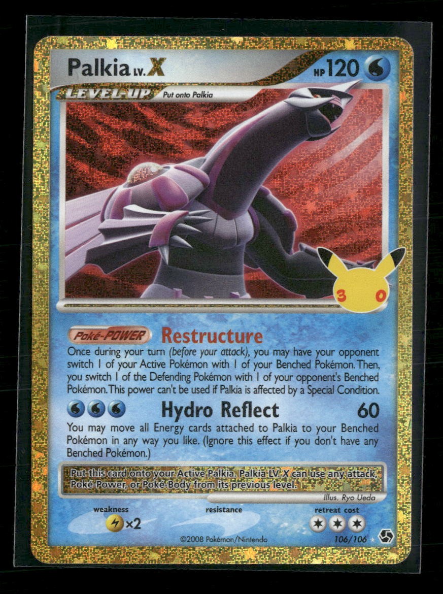 ME: 30th Celebration Classic Collection Palkia LV.X #106/106