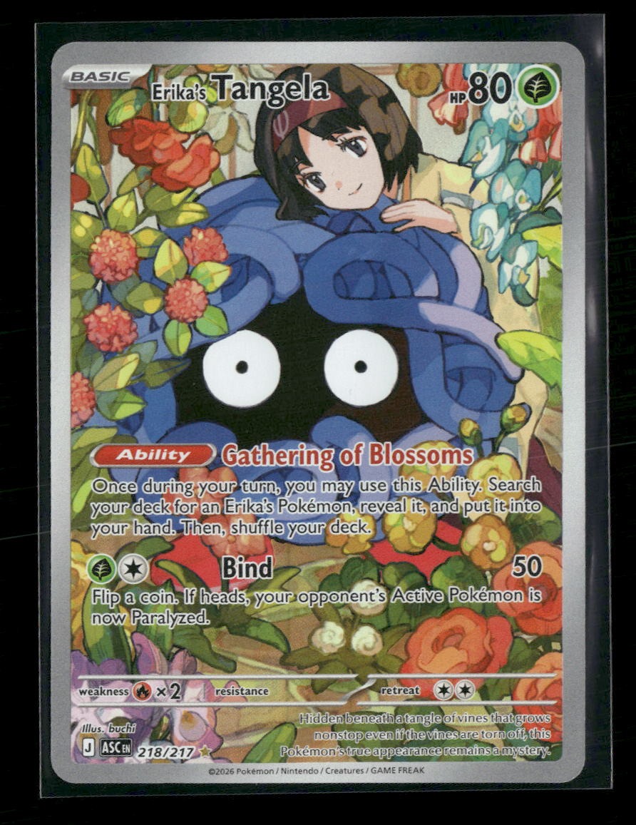ME: Ascended Heroes Erika's Tangela #218/217