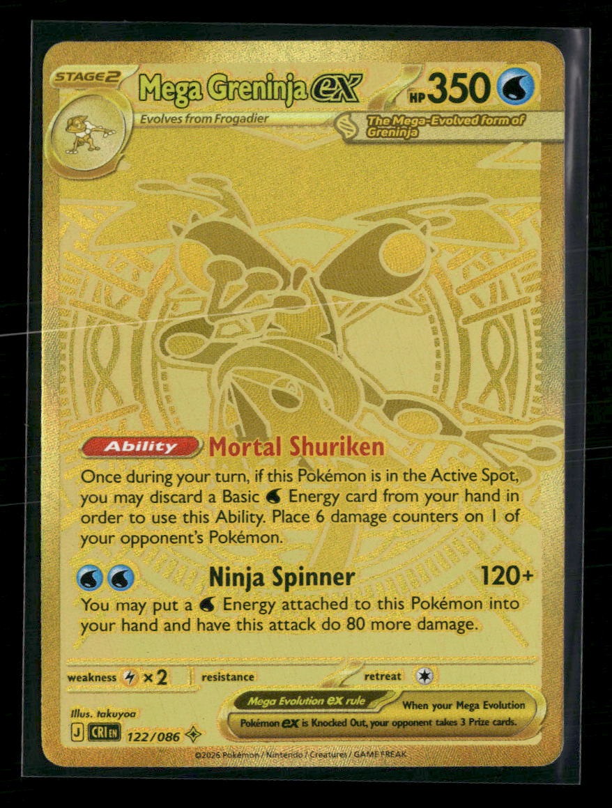 ME04: Chaos Rising Mega Greninja ex #122/086