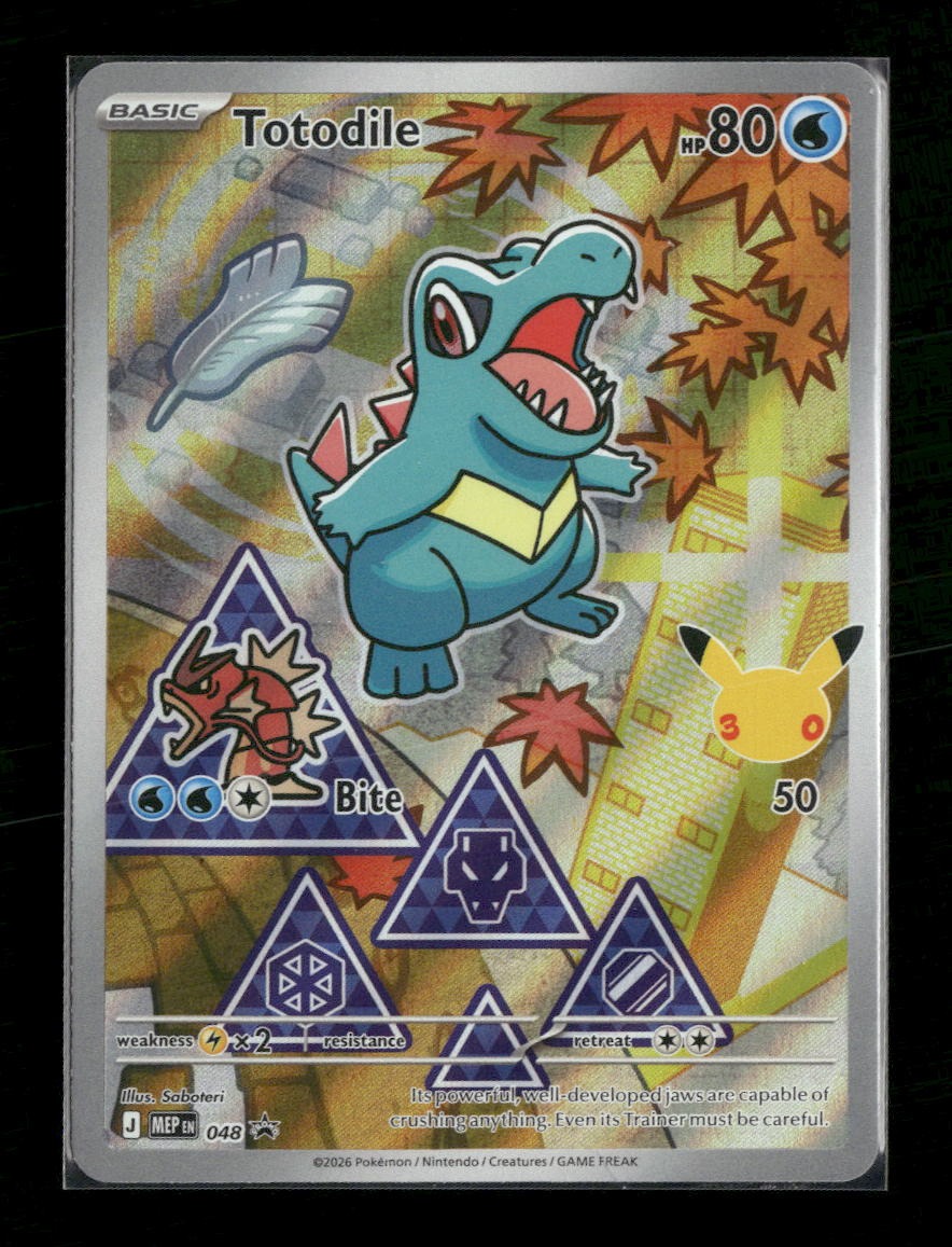 ME: Mega Evolution Promo Totodile #048
