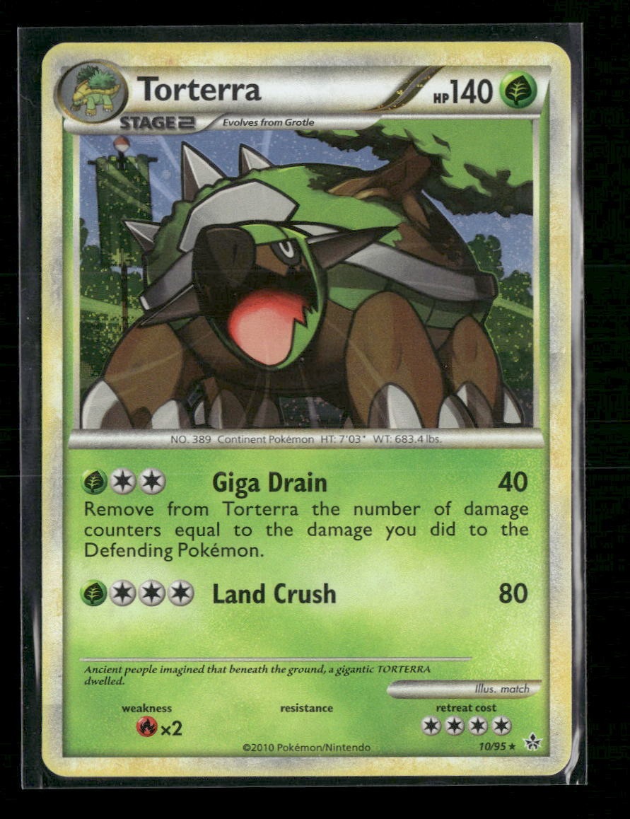 Unleashed Torterra #10/95