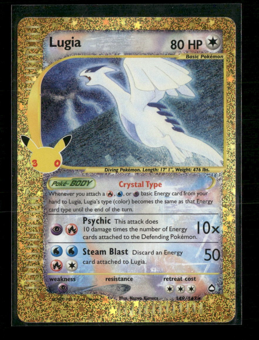 ME: 30th Celebration Classic Collection Lugia #149/147