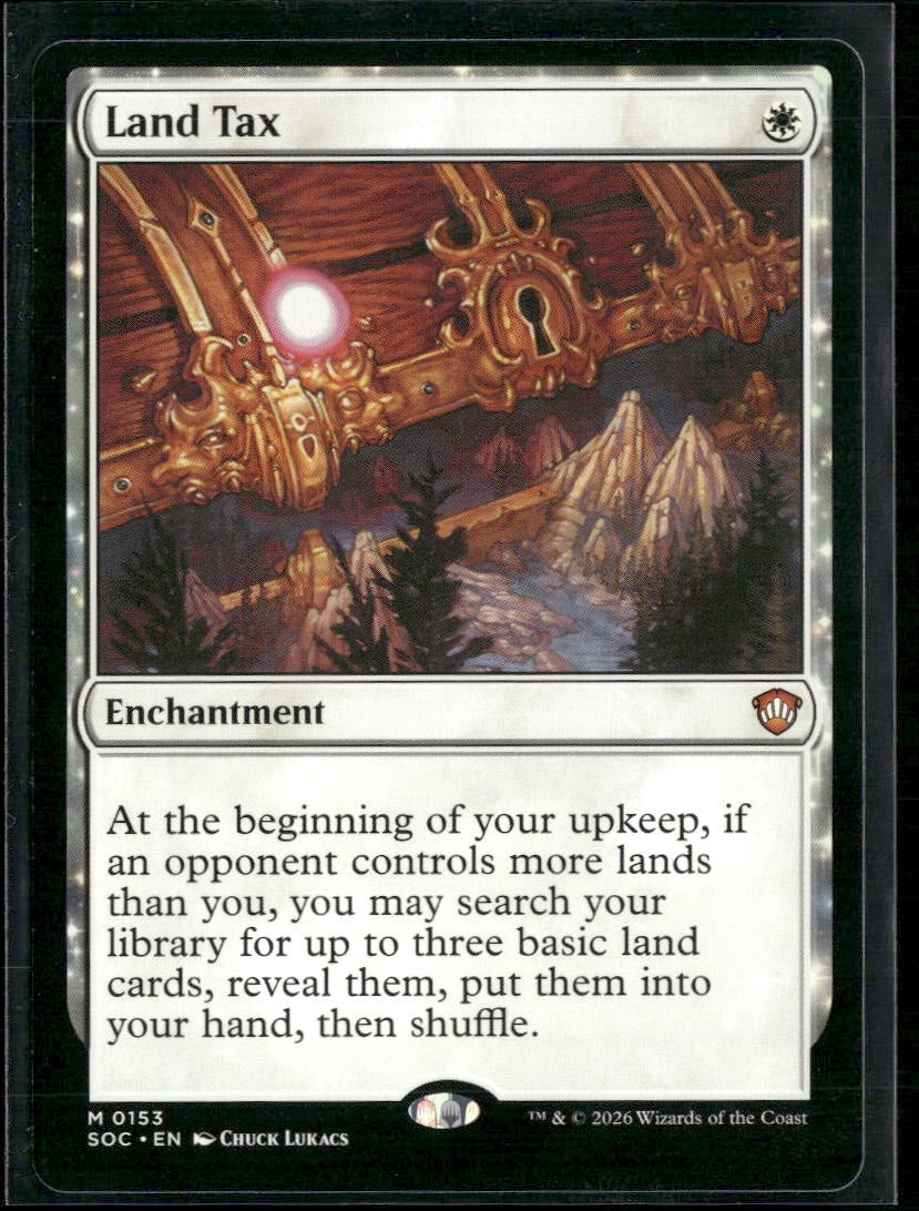 Commander: Secrets of Strixhaven Land Tax #153