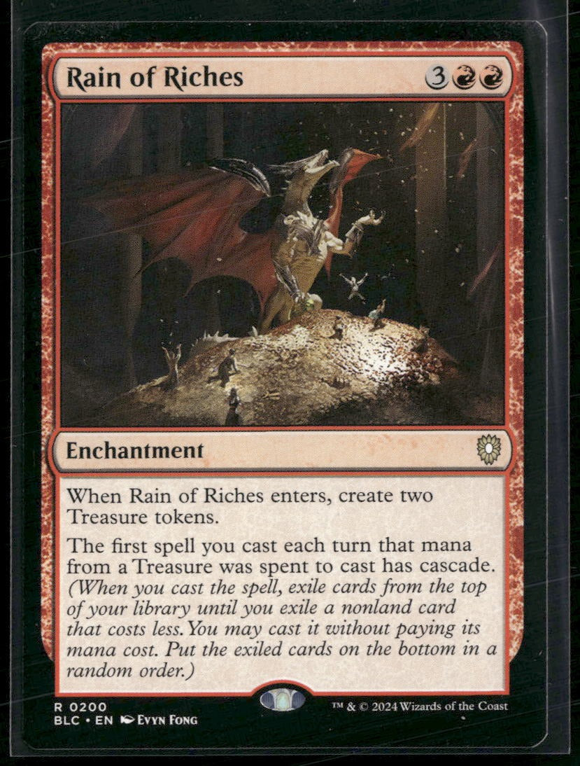 Commander: Bloomburrow Rain of Riches #200