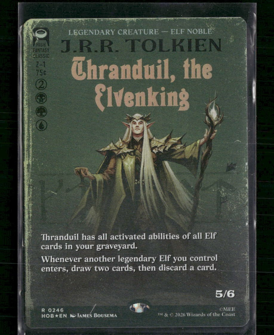 The Hobbit Thranduil, the Elvenking (Borderless) #246