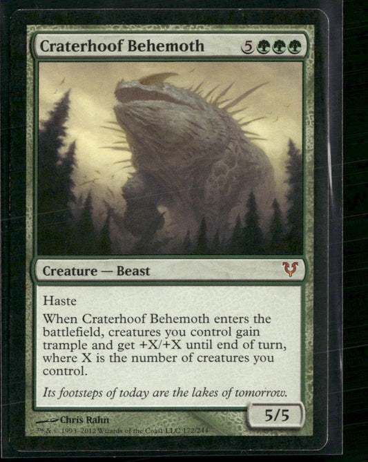 Avacyn Restored Craterhoof Behemoth #172