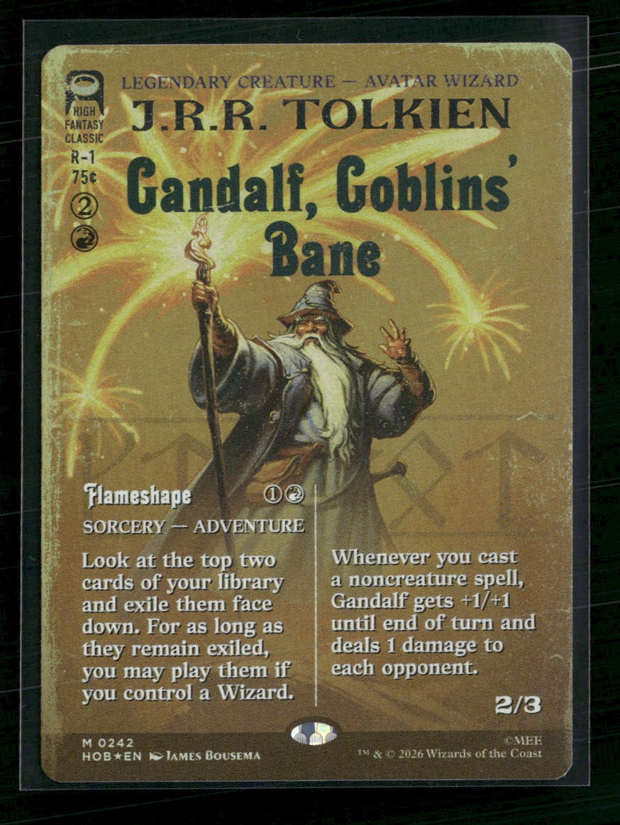 The Hobbit Gandalf, Goblins' Bane (Borderless) #242
