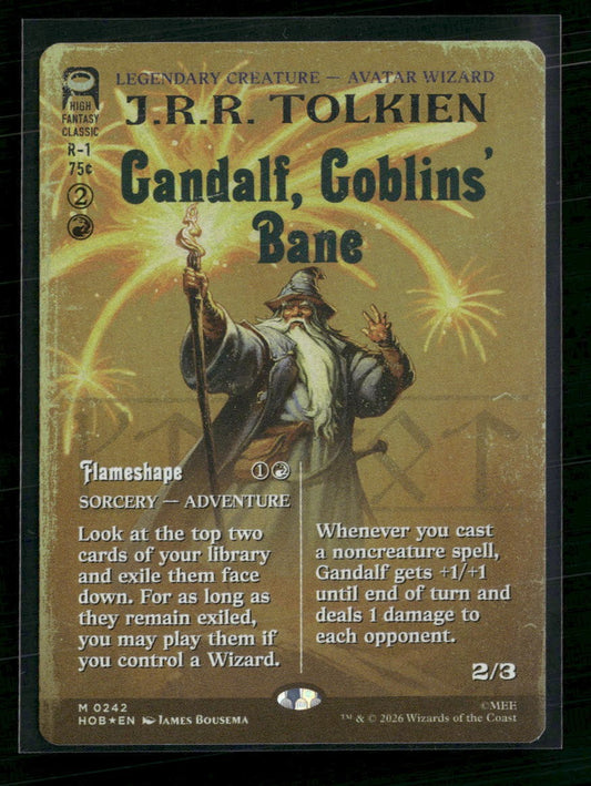 The Hobbit Gandalf, Goblins' Bane (Borderless) #242