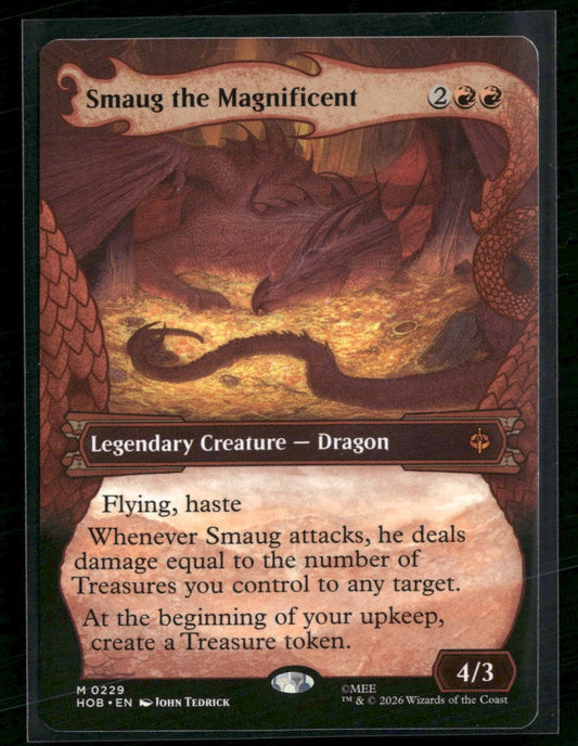 The Hobbit Smaug the Magnificent (Showcase) #229