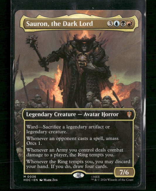 The Hobbit: Eternal-Legal Sauron, the Dark Lord (Borderless) #36