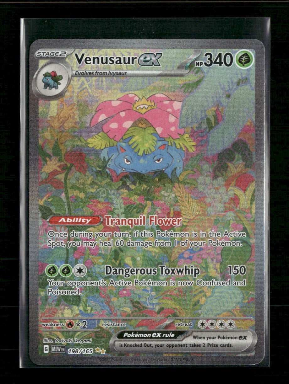 SV: Scarlet & Violet 151 Venusaur ex #198/165