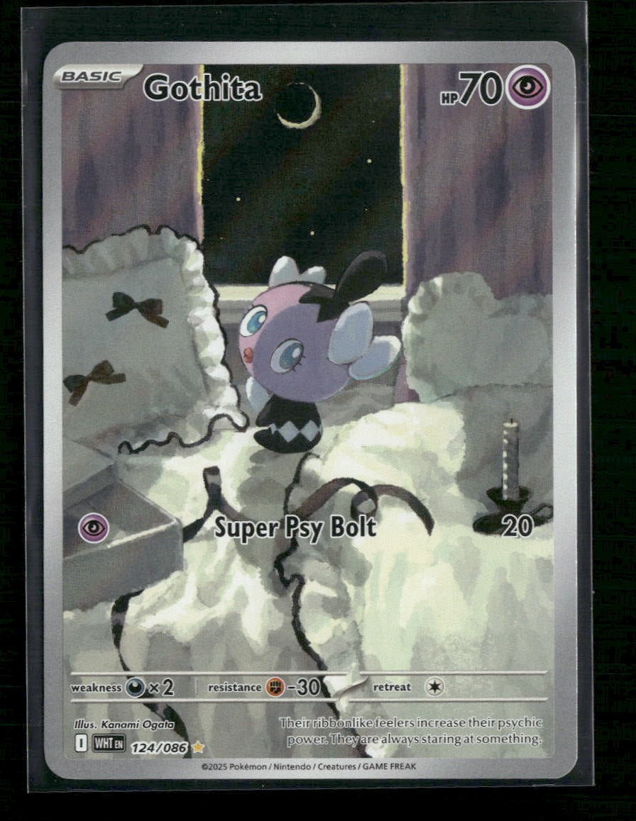 2025 Pokémon Scarlet & Violet - White Flare Gothita #124