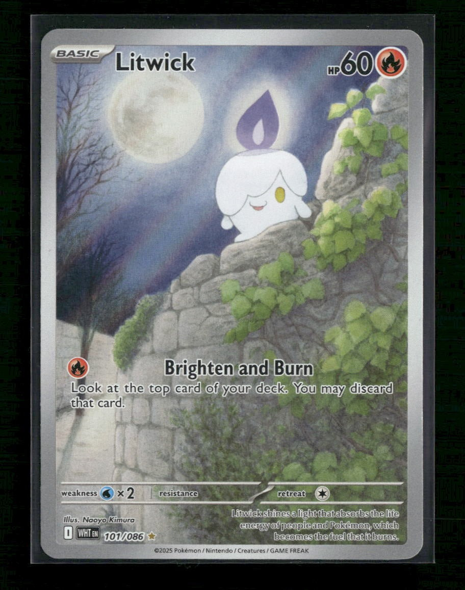 SV: White Flare Litwick #101/086