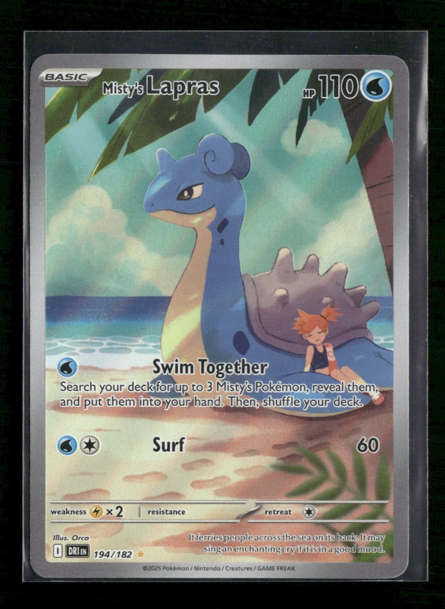 SV10: Destined Rivals Misty's Lapras #194/182