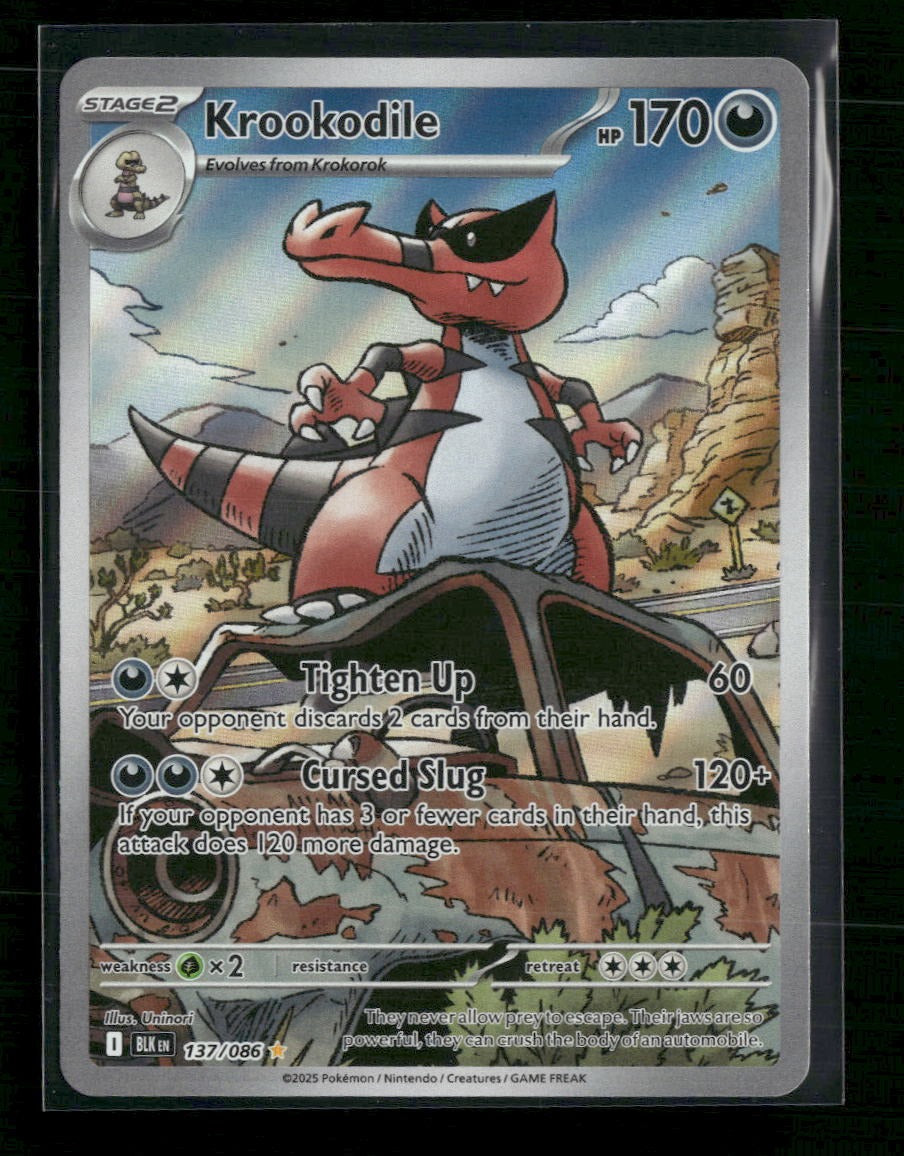 SV: Black Bolt Krookodile #137/086
