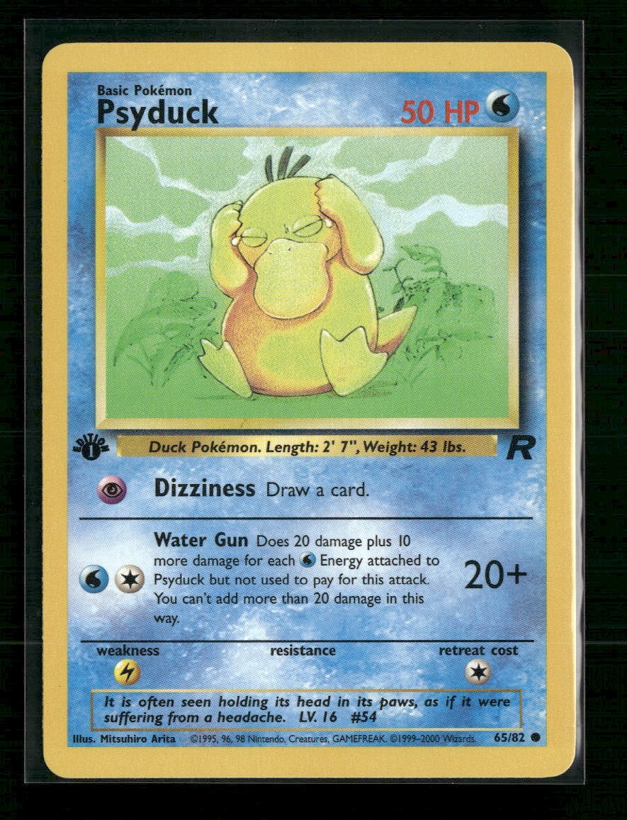 Team Rocket Psyduck #65/82