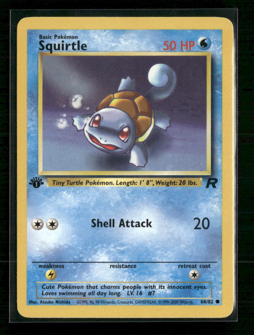 Team Rocket Squirtle #68/82