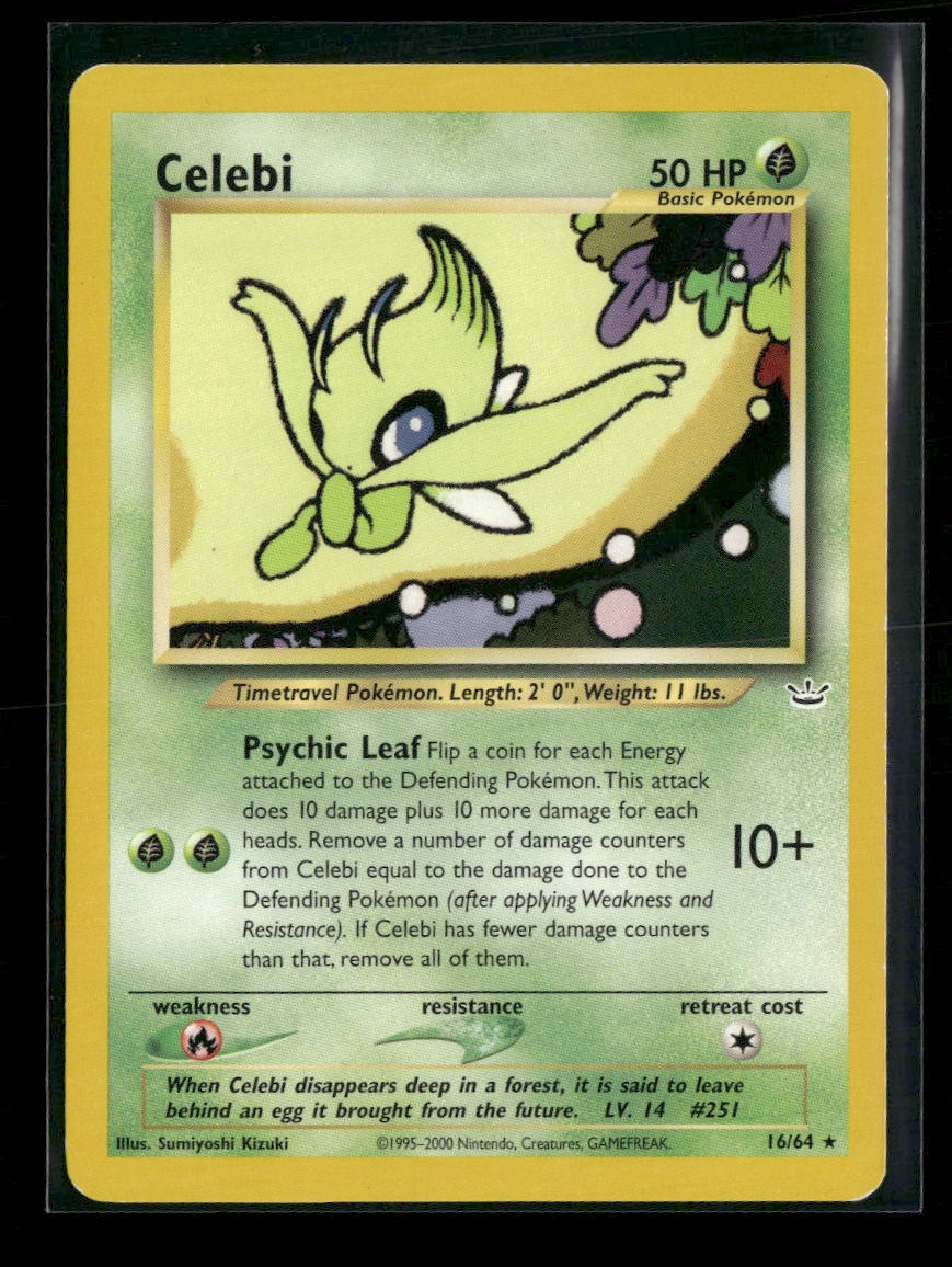 Neo Revelation Celebi (16) #16/64