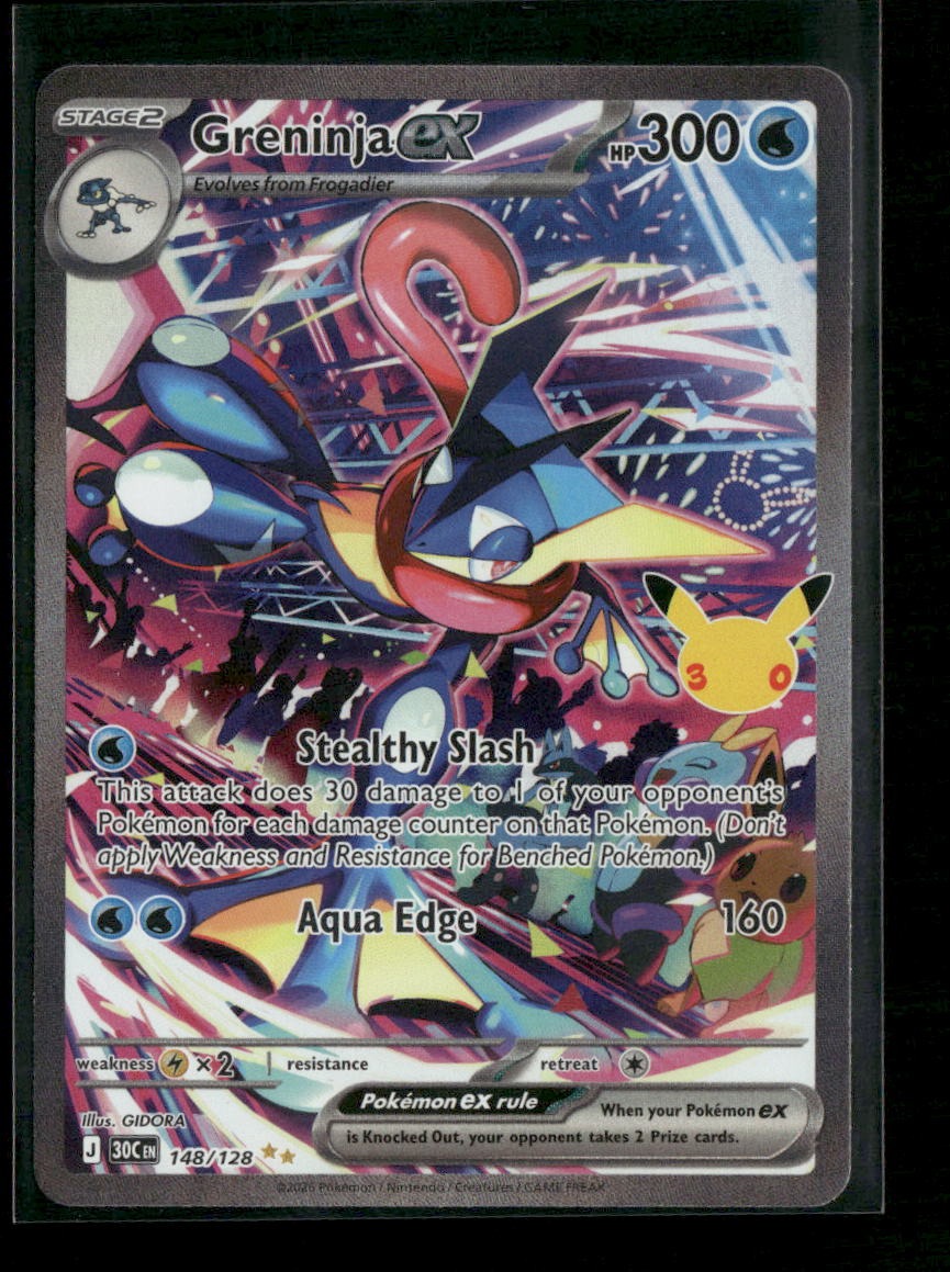 ME: 30th Celebration Greninja ex #148/128