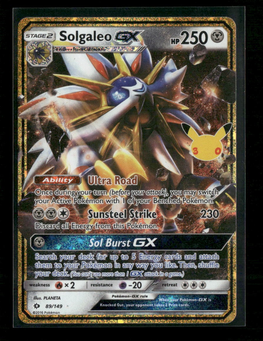 ME: 30th Celebration Classic Collection Solgaleo GX #89/149