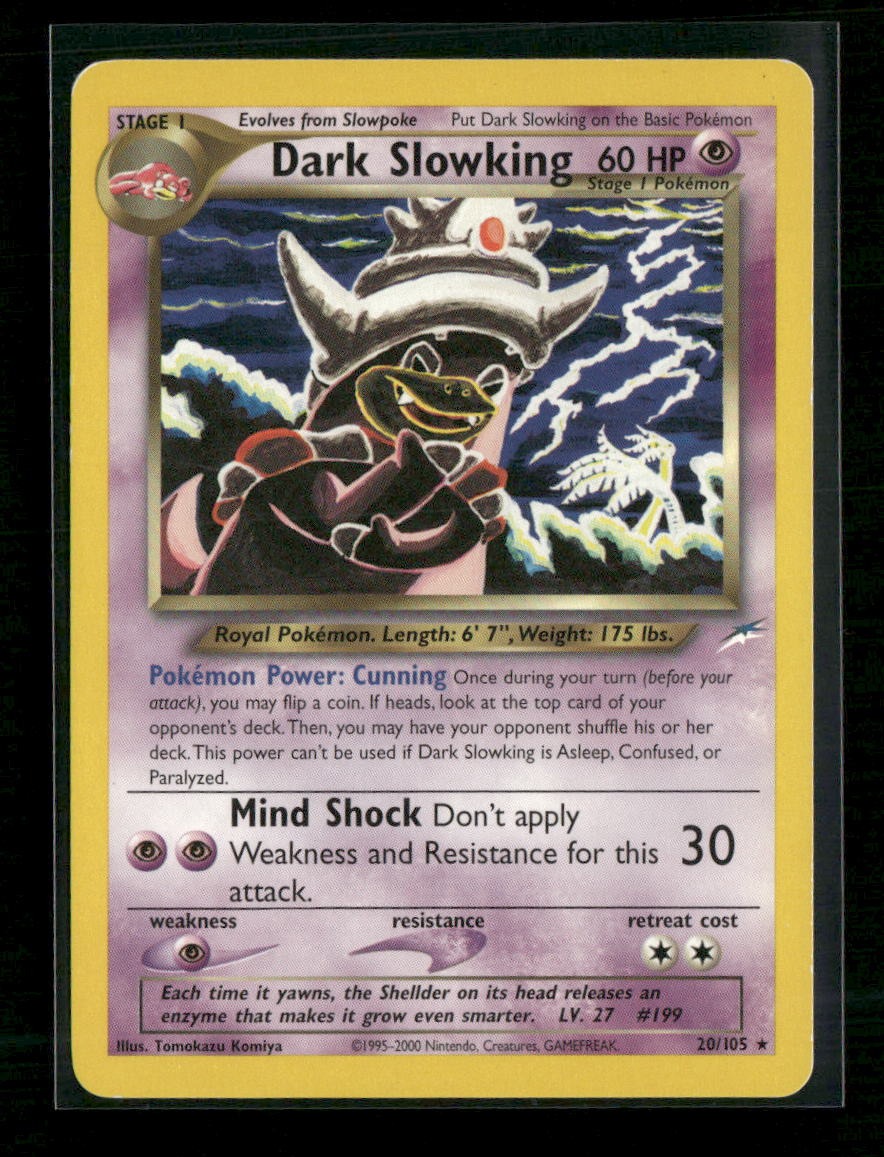 Neo Destiny Dark Slowking #020/105