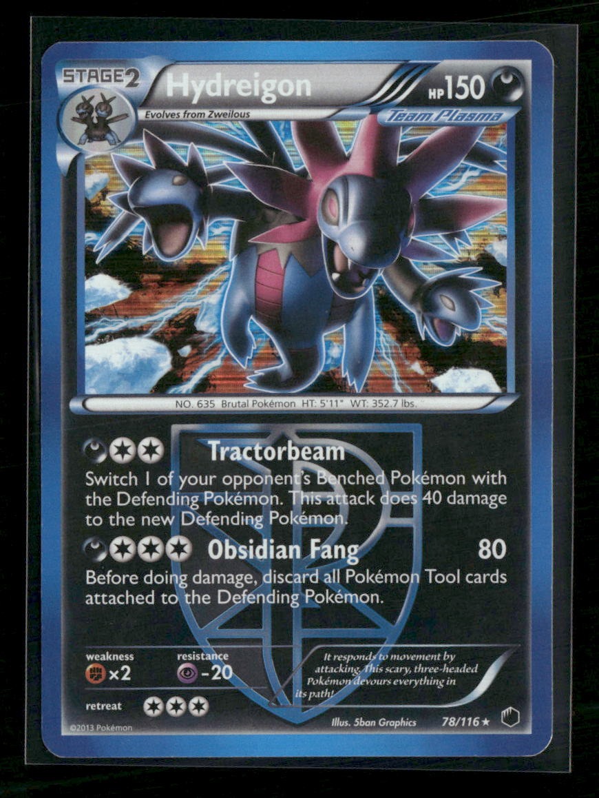 Plasma Freeze Hydreigon (Team Plasma) #78/116