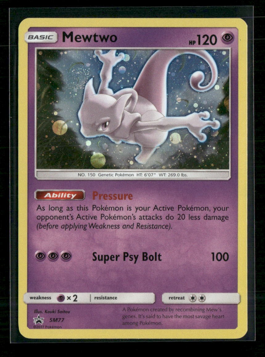 SM Promos Mewtwo #SM77