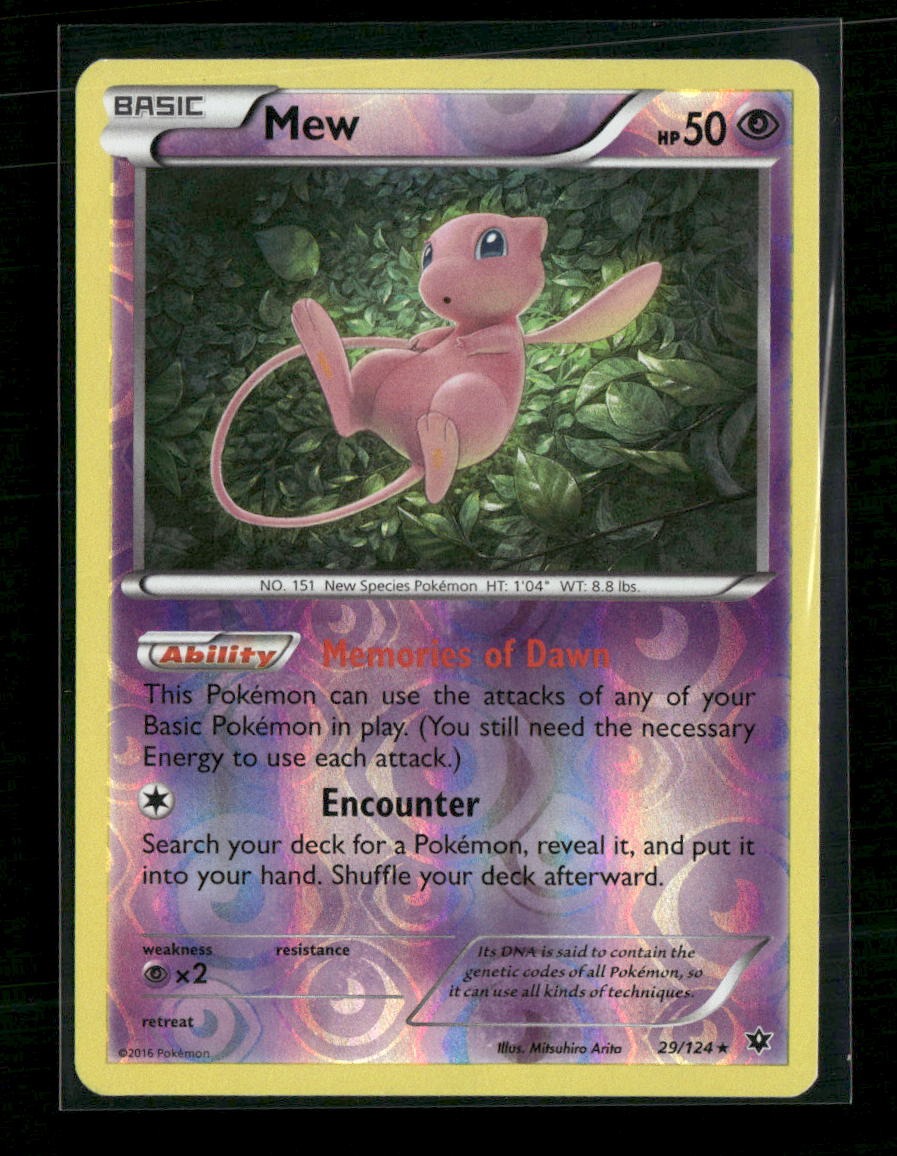 XY - Fates Collide Mew #29/124
