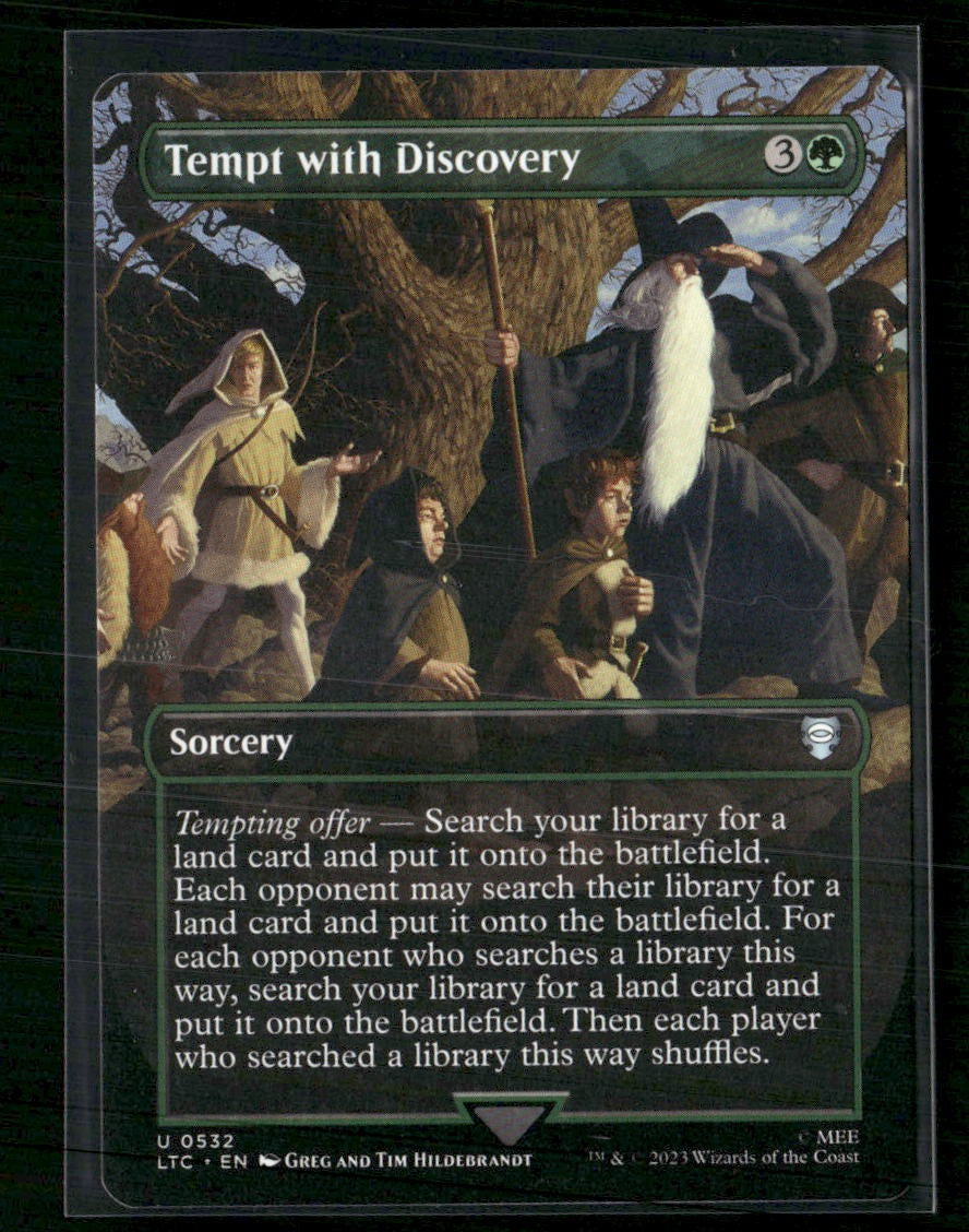 Lord of Rings C Tales of Middle-earth Tempt with Discovery (Borderless) #532