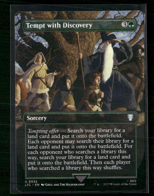 Lord of Rings C Tales of Middle-earth Tempt with Discovery (Borderless) #532