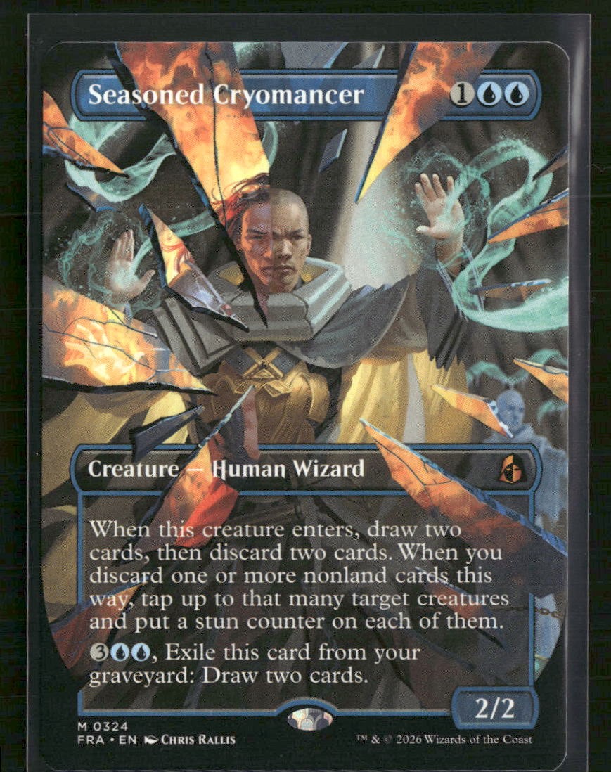 Reality Fracture Seasoned Cryomancer (Borderless) (0324) #324