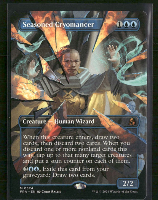 Reality Fracture Seasoned Cryomancer (Borderless) (0324) #324