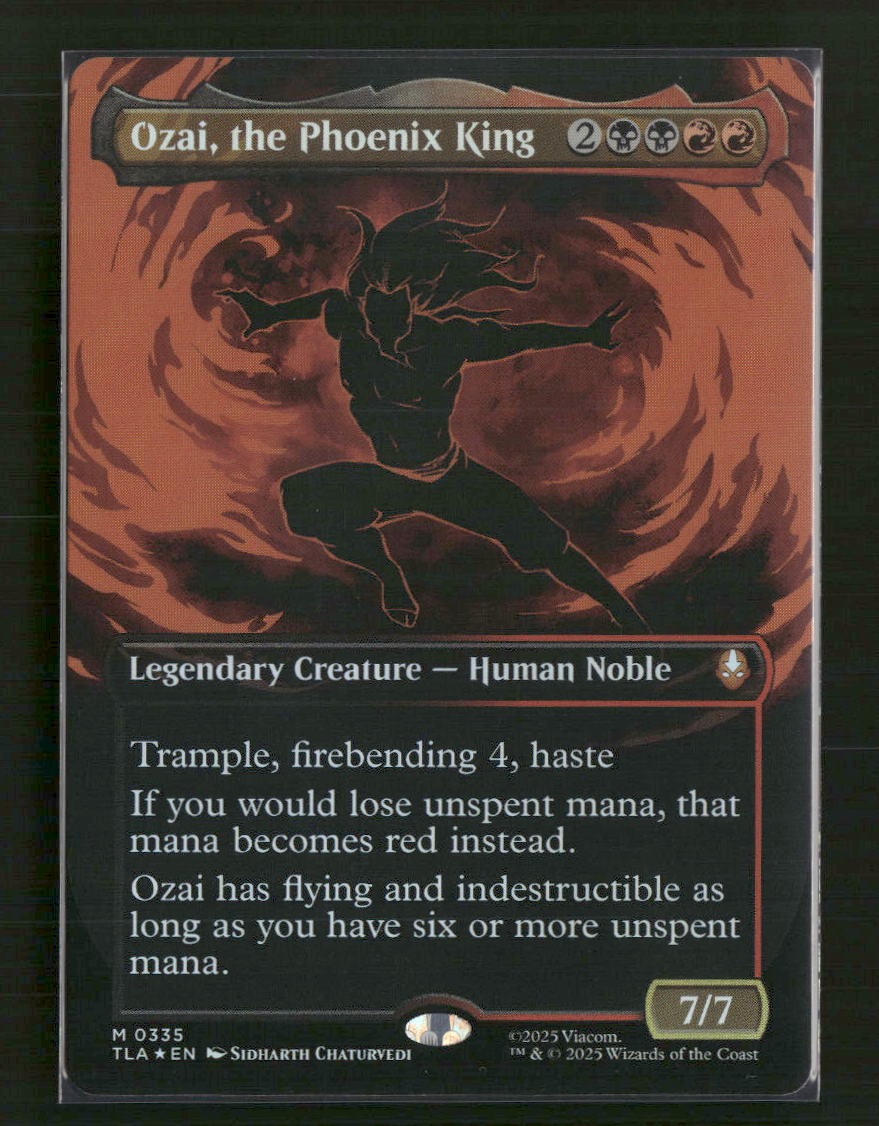 Avatar: The Last Airbender Ozai, the Phoenix King (0335) (Borderless) #335